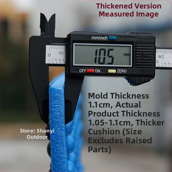 Φορητό τετράγωνο XPE μαξιλαράκι χορού, αδιάβροχο και ανθεκτικό στην υγρασία, αφρώτο στρώμα, αναδιπλούμενο για κάμπινγκ ενός ατόμου