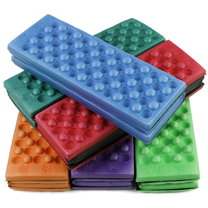 Nešiojama XPE kvadratinė šokių pagalvė, atspari vandeniui ir drėgmei, putų kilimėlis, sulankstomas vienam asmeniui kelionėse