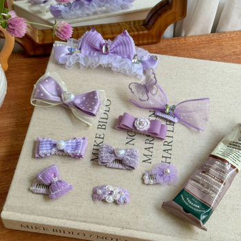 Κλιπ μαλλιών για κατοικίδια, βελούδινο υλικό, χειροποίητο, κλιπ με στριφογύρισμα, στυλ καρτούν