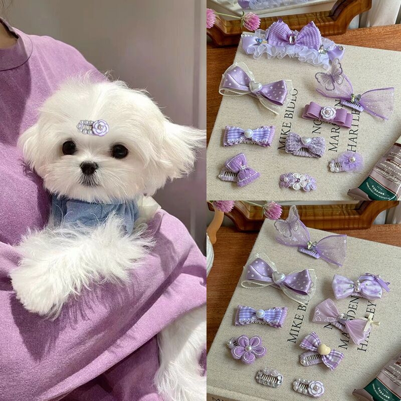 Mājdzīvnieku matu klips, pūkains materiāls, rokdarbi, virpuļveida matu klips, karikatūru stils, unisex