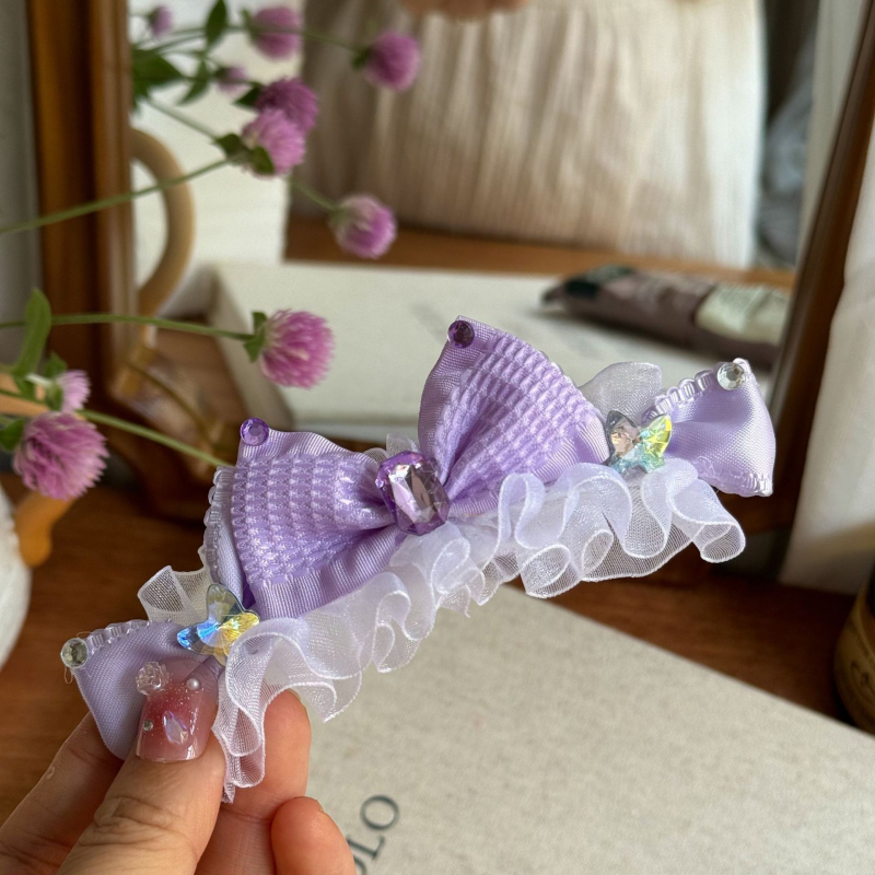 Augintinio plaukų segtukas, pūkuota medžiaga, rankų darbas, pasukamas plaukų segtukas, karikatūriškas stilius, unisex