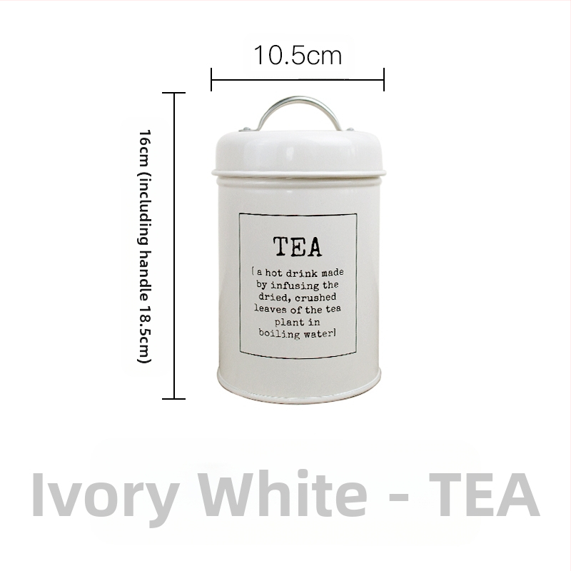 Fém kör alakú zárható, tömítő gyűrűvel ellátott edény tejpor, kávé, tea, cukorka és arcmaszk por számára; kapacitás 300 ml alatt