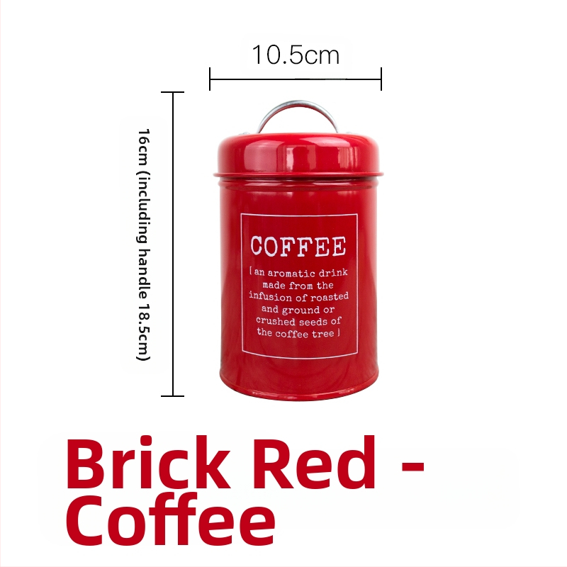 Fém kör alakú zárható, tömítő gyűrűvel ellátott edény tejpor, kávé, tea, cukorka és arcmaszk por számára; kapacitás 300 ml alatt