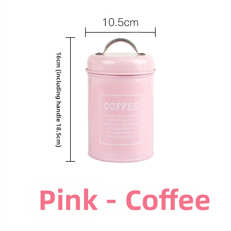 Fém kör alakú zárható, tömítő gyűrűvel ellátott edény tejpor, kávé, tea, cukorka és arcmaszk por számára; kapacitás 300 ml alatt