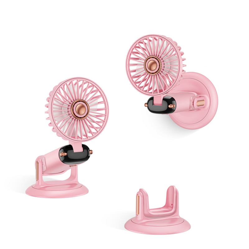 2-σε-1 USB επιτραπέζιος ανεμιστήρας με βάση για το τηλέφωνο, φορητός μίνι ανεμιστήρας με ενσωματωμένη μπαταρία 1000–1200mAh, 5 λεπίδες, διάρκεια λειτουργίας 6–8 ωρών