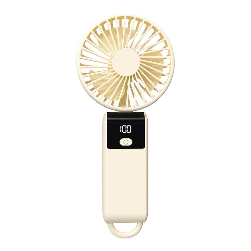 2-σε-1 USB επιτραπέζιος ανεμιστήρας με βάση για το τηλέφωνο, φορητός μίνι ανεμιστήρας με ενσωματωμένη μπαταρία 1000–1200mAh, 5 λεπίδες, διάρκεια λειτουργίας 6–8 ωρών