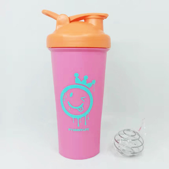 Κούπα ανάδευσης πρωτεϊνικής σκόνης, πλαστικό κυλινδρικό δοχείο, PP υλικό, θερμοανθεκτική, δομή ενός στρώματος, 115 g