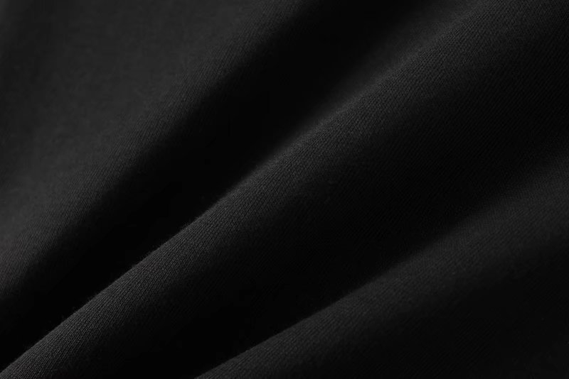 T-krekls BM stila Amerikas gitāras grupas ar īsiem piedurknēm, kokvilna, apdruka, pieguļošs tops sievietēm