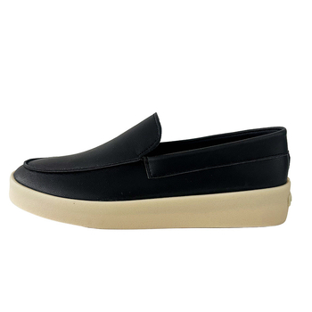 X321 Férfiaknak szabadidős slip-on loaferek, felső része Microfiber bőrből, gumírozott talp, kerek orrú, alacsony sarok 1–3 cm, vulkanizált talp