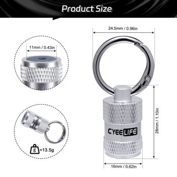 Brušenje dijelova za dart i aluminijsko kućište ključa – materijal aluminij, prilagođeno pakiranje, pogodno za streljačke sportove