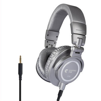 Ακουστικά παρακολούθησης DJ με 50 mm driver, ενσύρματα, μήκος καλωδίου 2 m, βύσμα 3,5/6,3 mm, εύρος συχνοτήτων 15 Hz–20 kHz