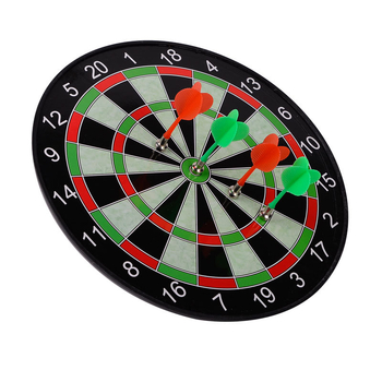 Σετ μαγνητικών ντάρτς για εσωτερική χρήση, διπλής όψεως μαγνητικός στόχος, 20 βέλη (υλικά: PP πλαστικό, σιδερένιο φύλλο, μαγνήτης)