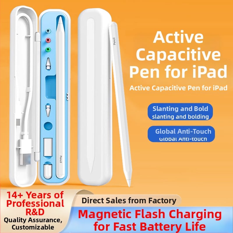 Stylus priekš iPad: magnētiskā uzlādes kapacitīvs zīmulis, Zīmols Currency, Modelis 394, Preces kods 394