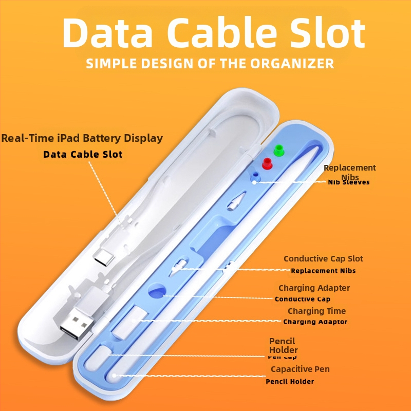 Стилус за Apple iPad: магнитен зареждащ капацитивен стилус, марка Currency, модел 394, код на продукта 394
