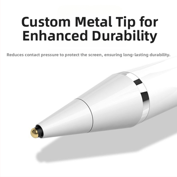 Капацитивен стилус за мобилни устройства — марка yksong, метален корпус, магнитно зареждане, съвместим с капацитивни екрани, компактен и преносим