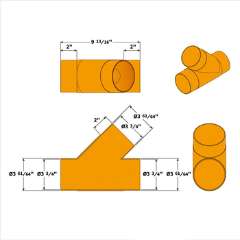Siurbimo įrenginio adapteris dulkių surinkėjui, su trim kryptimis vožtuvu ir žarnos jungtimi