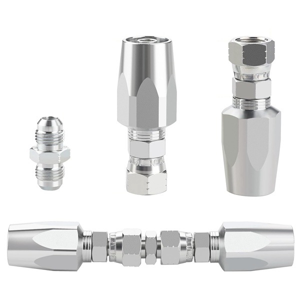 2 gab. atkārtoti lietojams hidraulikas savienotājs no oglekļa tērauda (SZ-LB08-I500765919A1)