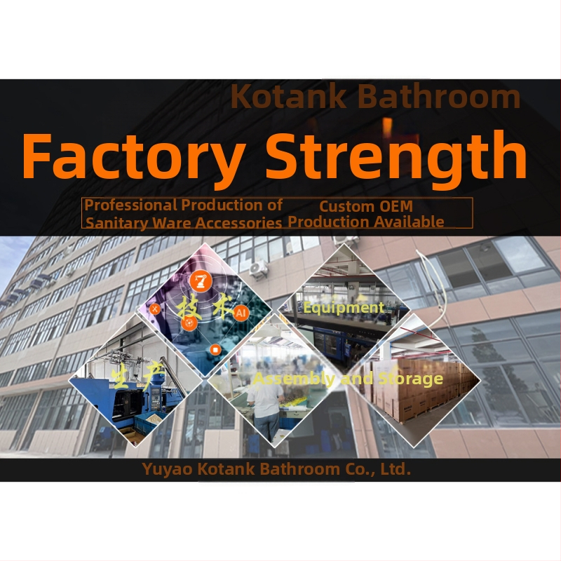 Ketai входен клапан за тоалетна, пластмасов, страничен вход G1/2, конектор с четири резби