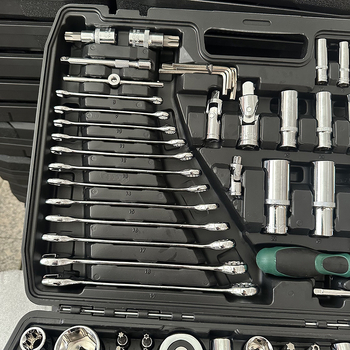 YITOK 216-dijelni set alata: račni ključ s odvijačima za auto i mehaničke popravke