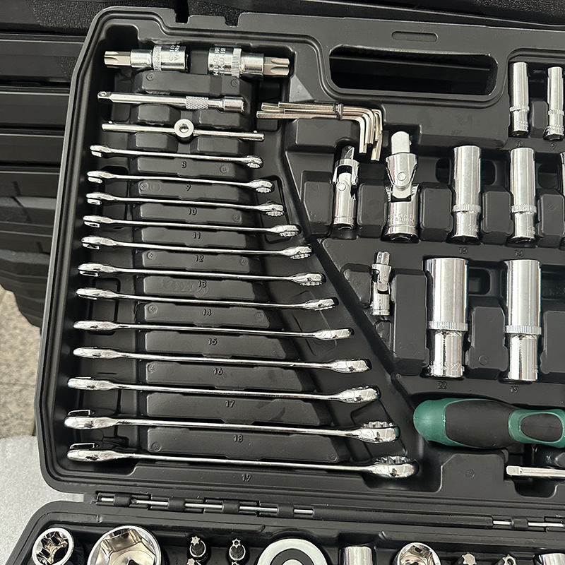 YITOK 216-dijelni set alata: račni ključ s odvijačima za auto i mehaničke popravke