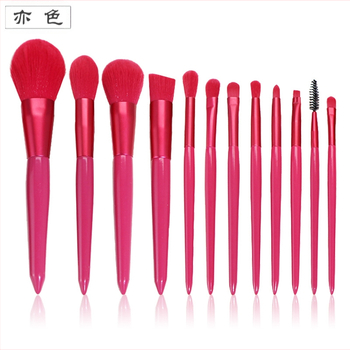 Grima suka komplekts, 12 gab., sintētiskas šķiedras sari, koka rokturi, gara rokture, OPP iepakojums