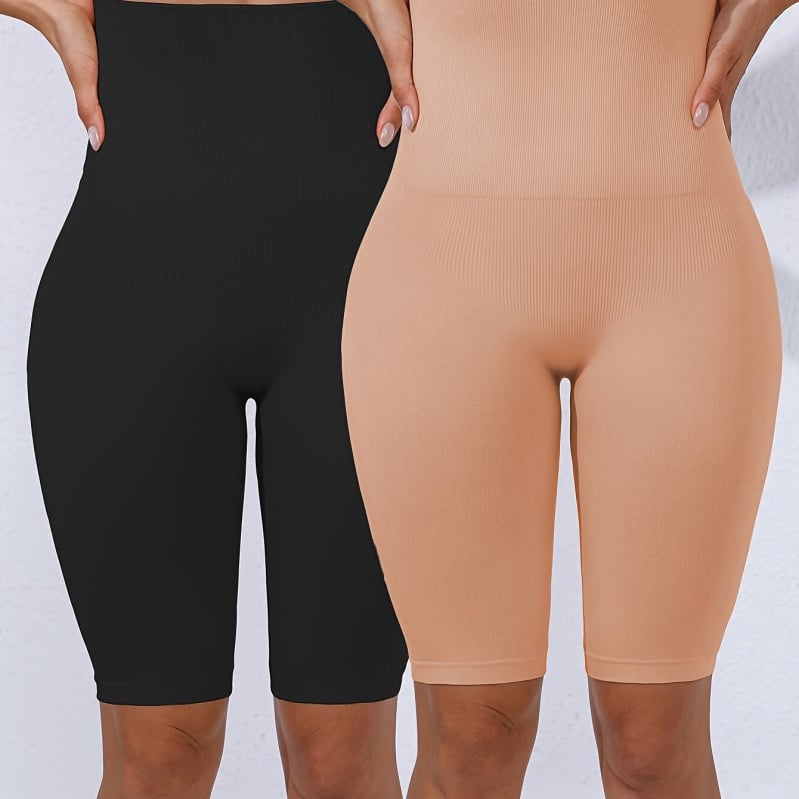 Двоен комплект с висока талия за оформяне на талията, шорти, Chenille плат и спандекс, Harajuku/японско-кореански ежедневен стил