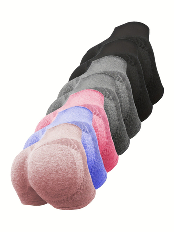 7‑частови безшевни шорти за оформяне на тялото с висока талия, повдигат ханша и стягат корема; Chenille плат със съдържание на спандекс под 30%, Harajuku стил, пролет 2025