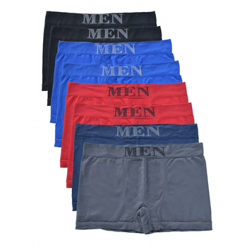 Ανδρικά εσώρουχα χωρίς ραφές, διαπνέοντα και ελαστικά, με χαμηλή μέση, από ύφασμα Mitsubishi Meryl, 100% ακρυλικό, επένδυση καβάλο από βαμβάκι-μόδα.