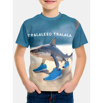 Bērnu garām piedurknēm T-krekls, JK stils, Lyocell audums, vecumam 3–8 gadi