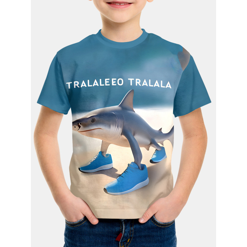 Bērnu garām piedurknēm T-krekls, JK stils, Lyocell audums, vecumam 3–8 gadi