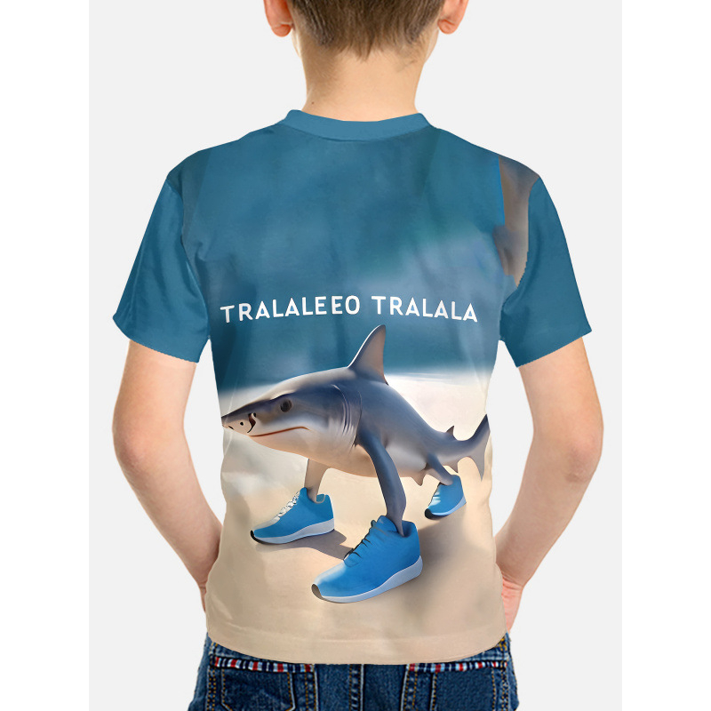 Bērnu garām piedurknēm T-krekls, JK stils, Lyocell audums, vecumam 3–8 gadi