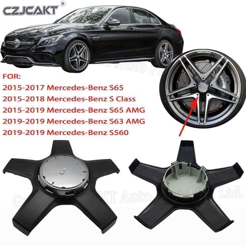 Mercedes-Benz AMG S63/S65/C43/C63 ratų centrinis gaubtas, ABS, CZJCAKT, dalies Nr. A0004002400