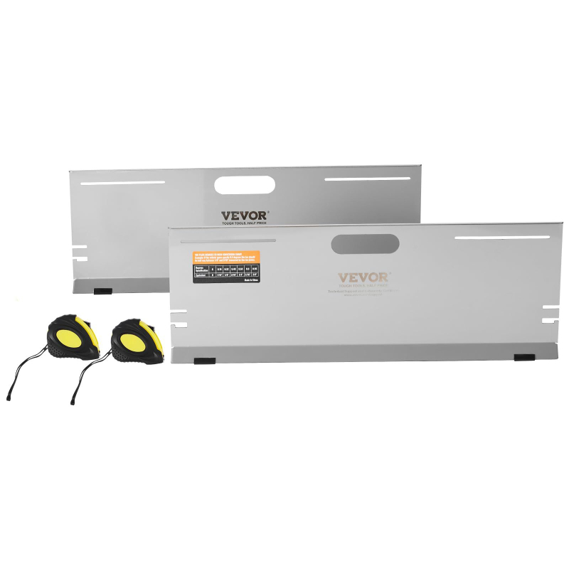 VEVOR Alat za poravnavanje kotača – komplet od 2 dijela s Toe Plate i mjerenjem kuta Toe, model E72530z, univerzalna kompatibilnost, art. broj fff011