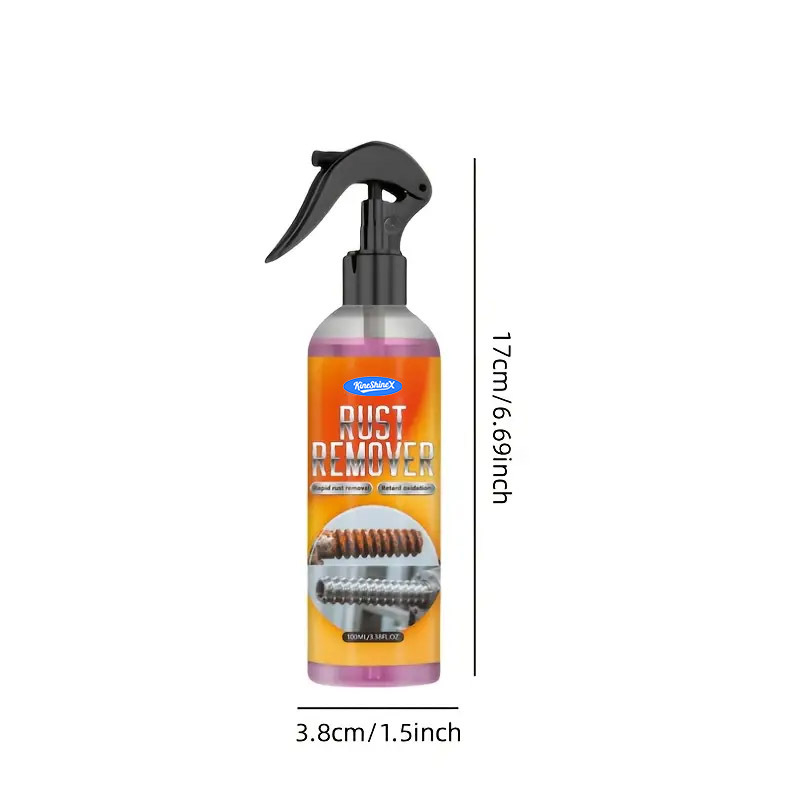 Kineshinex Sprej za uklanjanje hrđe, bez mirisa, za vozila od nehrđajućeg čelika i kućanske posude – anti-rđa, rok trajanja 3 godine, Šifra artikla 69-40-CXJ09