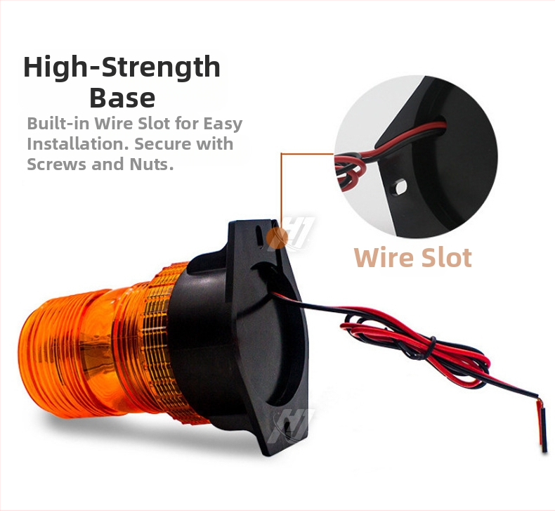 LED strešné výstražné svetlá pre vysokozdvižné vozíky, školské autobusy a stavebné vozidlá, blikanie signálnych svetiel, univerzálna kompatibilita