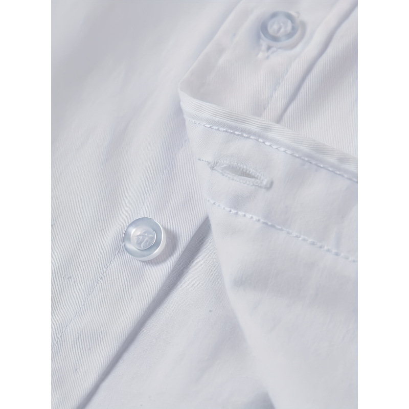 Bērnu garām piedurknēm krekls ar klasisko apkakli, Lyocell audums, vecums 3–8 gadi, pavasaris