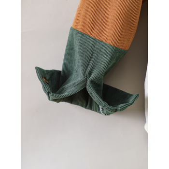 Bērnu garās piedurknēs krekls no Lyocell auduma, brīvs piegriezums, pogu priekšā, vecums 3–8 gadi