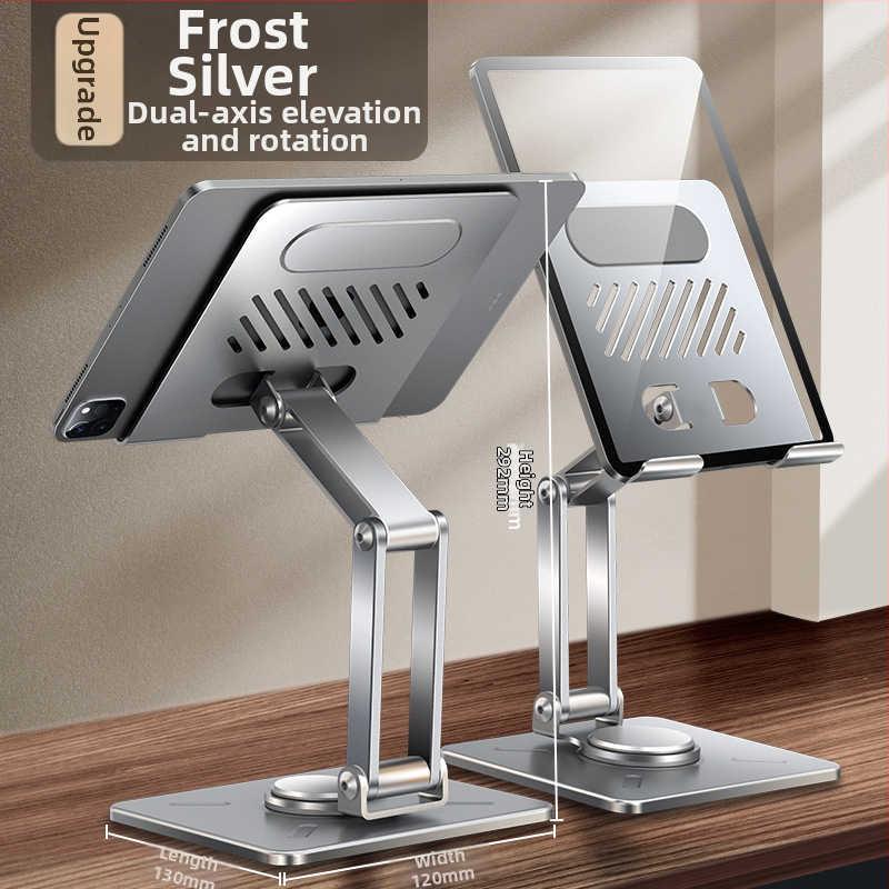 Pagriežams saliekamais planšetes statīvs, pacelšanas tips, metāla balsts, svars 588,3 g, XUNDD