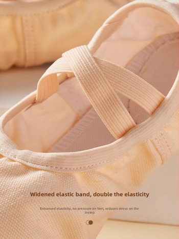 Plesne tenisice za dječake – lagane, protuklizne, izdržljive, prozračne; đon MD; Marka Ballet Girl; Model M; za plesnu obuku, grupne aktivnosti, natjecanja, nastupe, studio