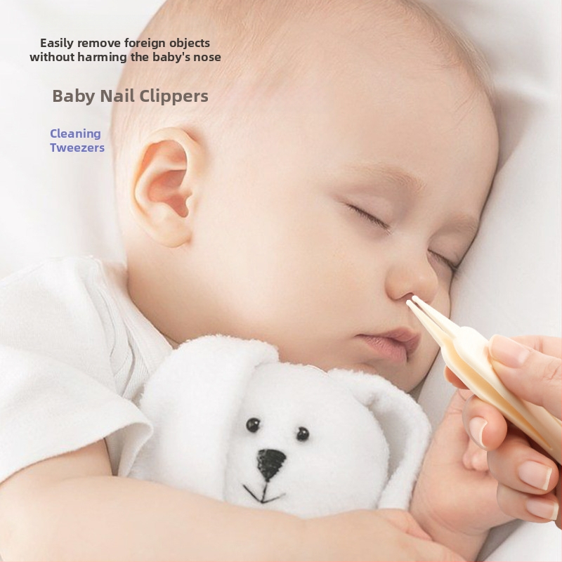 Best-BB Бебешки комплект за грижа за нокти – 4 части, пластмаса + неръждаема стомана, подходящ за 0–6 месеца, 3–6 години и над 6 години