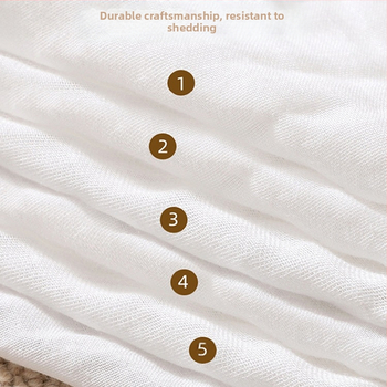 Dječji ubrus od pamuka s gazom, nježni ručnik za lice za djecu 3–8 godina