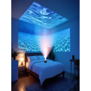 LED kontūru gaismas ar ūdens viļņu efektu un saskarni ≤36V