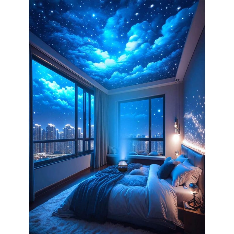 LED kontūru gaismas ar ūdens viļņu efektu un saskarni ≤36V