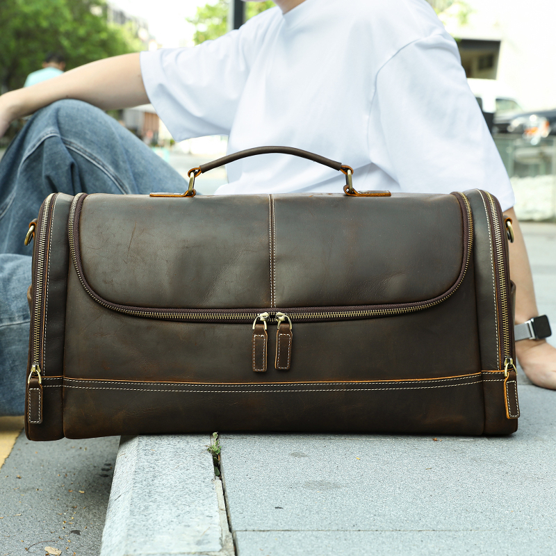 Crazy Horse odos kelioninė rankinė, talpa mažiau nei 20 L, unisex, tinkama verslo kelionėms