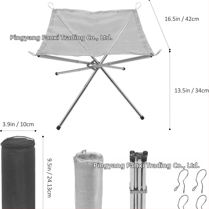 Prenosné zložené ohnisko na kempovanie — Značka: Iné; Balenie: Jedno balenie; Kategória: 39534373383