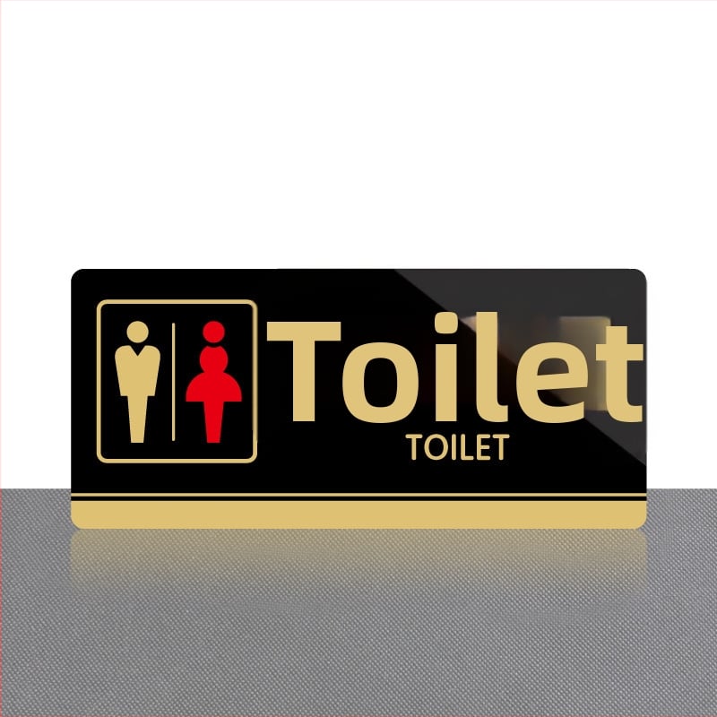 Akrilni reklamni natpis, kvadratni privezak, UV ispis, prilagodljiv, jednostavan modern stil