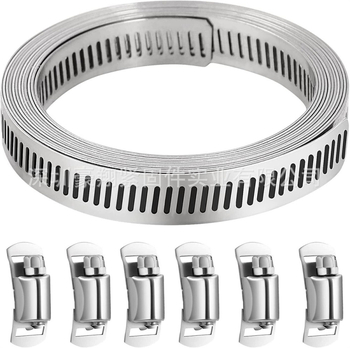 DIY spona za cijev od 304 nehrđajućeg čelika — američki stil, debljina 0.7, širina trake 13