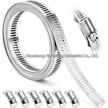 DIY spona za cijev od 304 nehrđajućeg čelika — američki stil, debljina 0.7, širina trake 13