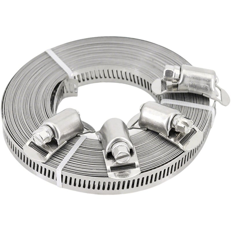 DIY spona za cijev od 304 nehrđajućeg čelika — američki stil, debljina 0.7, širina trake 13