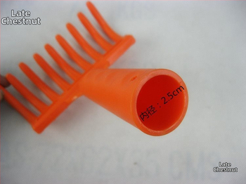 Műanyag kilencfogú gereblye, többfunkciós, kézi kerti eszköz